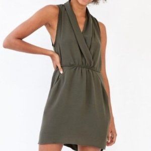 Aritzia Wilfred Sabine Green Dress